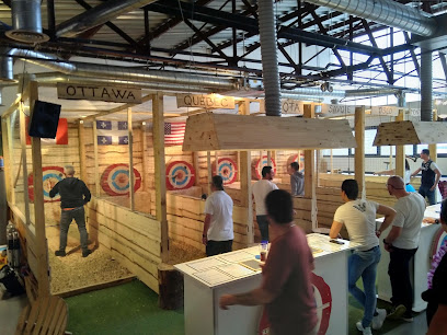 Pizza de LumberJacks - Lancer de Hache à Chambéry